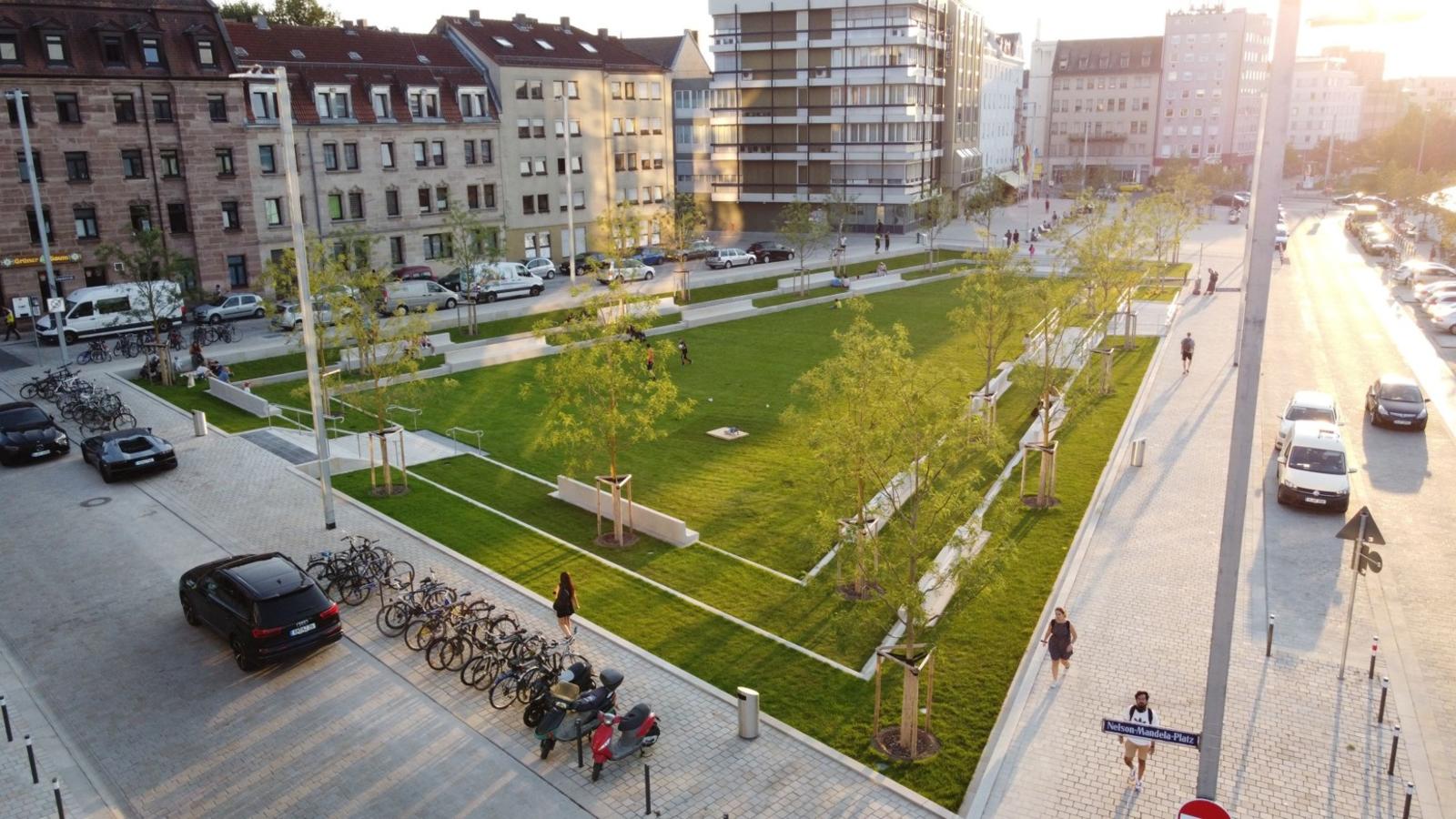 P-ID:2635-Nelson-Mandela-Platz Nürnberg, Deutschland