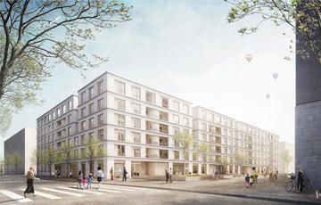 Realization competition for housing in Freiham, recognition with Jo. Franzke general planner