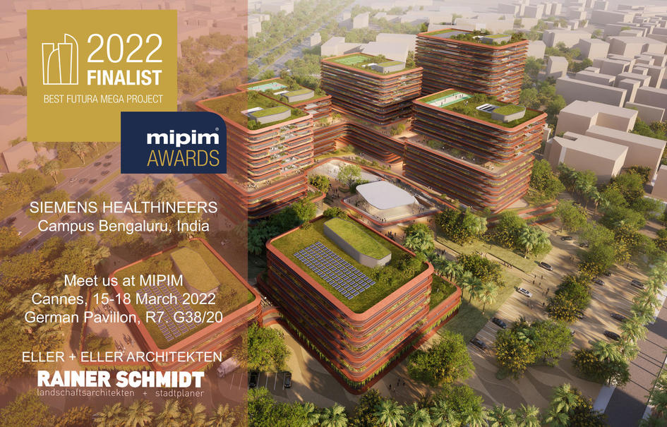 Siemens Healthineers Campus Bengaluru shortlisted for MIPIM Award 2022