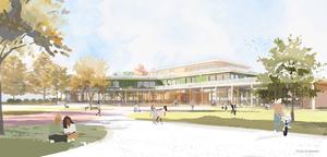 Competition "Alfred Delp Primary School", 1st prize with H4a Architects