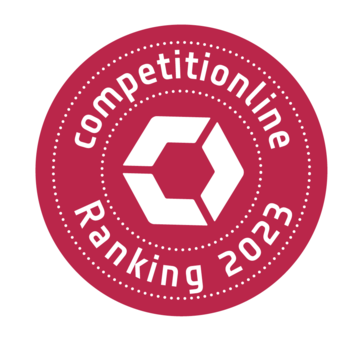 Wir feiern gleich dreimal! Unser Büro erobert Top-Platzierungen im Competitionline Ranking 2023