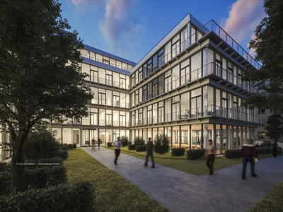 P-ID:119-Büro- und Wohnkomplex zur Vermietung, München - Bayrischer Fußball-Verband