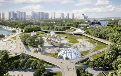 P-ID:27-Präsidenten Park Astana, Kasachstan